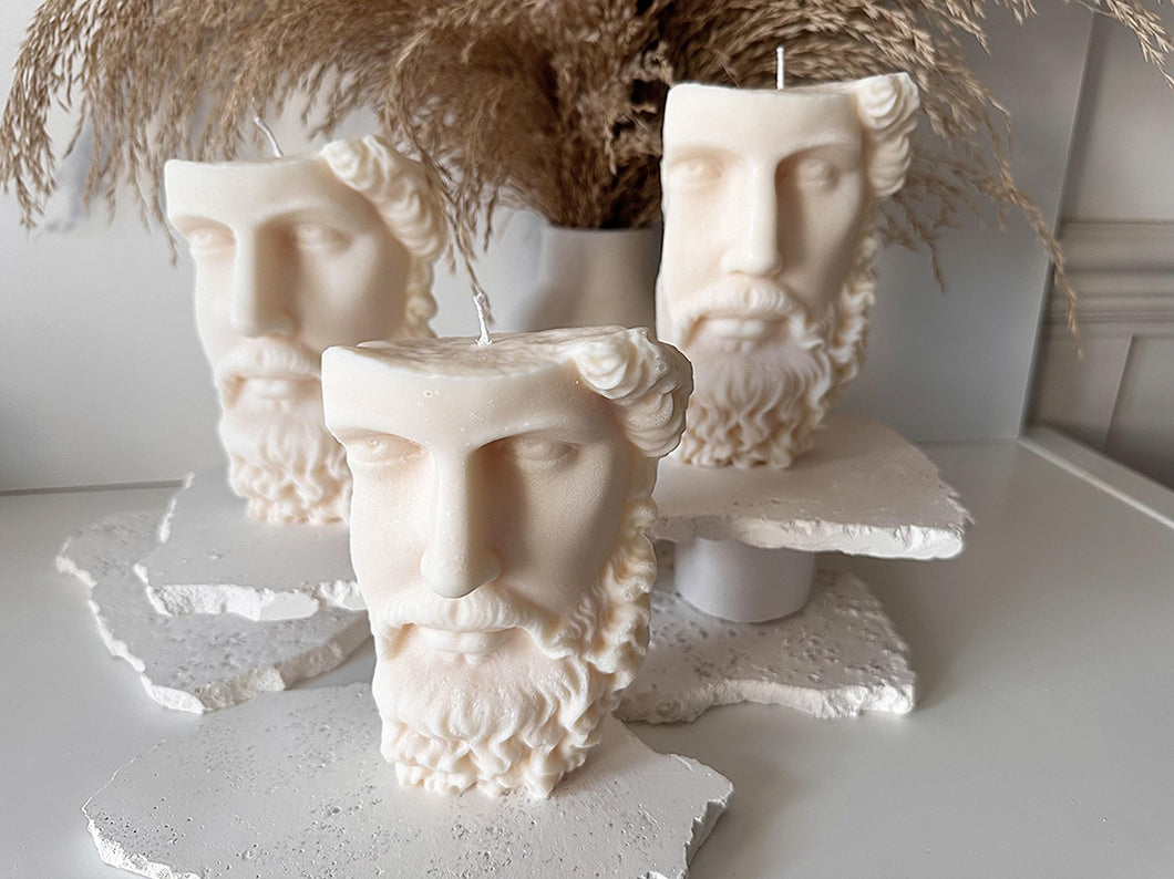 Emperor Head Soy Wax Candle