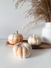 Load image into Gallery viewer, Orange Marbled Pumpkins
