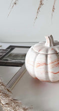 Load image into Gallery viewer, Ceramic Pumpkin Tea Light Holder
