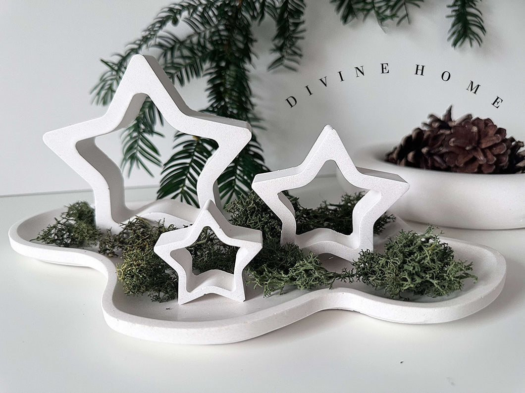 Ceramic Christmas Stars