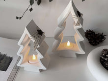 Load image into Gallery viewer, Christmas Tree Tea Light Holder
