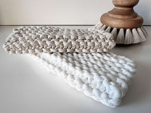 Load image into Gallery viewer, Crochet Tray/Basket/Wash Cloth Set
