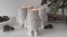 Load and play video in Gallery viewer, Christmas Nutcracker Tea Light Holder
